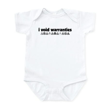 

CafePress - I Void Warranties Infant Bodysuit - Baby Light Bodysuit Size Newborn - 24 Months