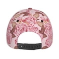 thumbnail image 3 of Lsque Rose Flowers Baseball Cap Trucker Low Profile Hat Golf Dad Hat Adjustable Original Classic Unconstructed Plain Cap Men Women, 3 of 9