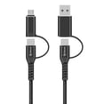 thumbnail image 2 of Cable 4 En 1 Steren Usb/usb C A Micro Usb/usb C De 1 M USB-4711, 2 of 2