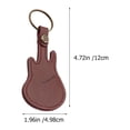 thumbnail image 2 of unbranded 1Jgo Bolsa Porta Púas Guitarra Marrón Con Sofisticado Para Guitarristas Exigentes, 2 of 8