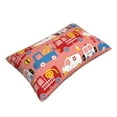 thumbnail image 3 of Balery Cartoon with Traffic Elements Bedding Queen Pillow Cases - Envelope Closure - Soft Brushed Microfiber Fabric - Shrinkage and Fade Resistant Pillow Cases-16"x24", 3 of 9