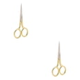 thumbnail image 4 of Unatoiry Ciseaux à Sourcils Petits 9.2cm Pointe Droite Acier Inoxydable Délicat pour Protection Ciseaux Multi-Usages pour Barbe Sourcils Type 4 2Ensemble, 4 of 6