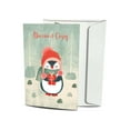 thumbnail image 4 of Tree-Free Greetings Holiday Greeting Card 12 Pack, 100% Recycled Paper, 5x7, Joy Gnomes (HP25224), 4 of 6