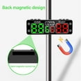 thumbnail image 3 of Digital Scoreboard, 10 Digit LED Touch Magnetic Rechargeable Scoreboard with Buttons for Game Rooms, Outdoor Sports, and Events, 3 of 7