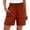Red, variant on Womens Lightweight Shorts Summer Casual Loose Trendy Pants Elastic Waist Comfy Shorts by Yigetop Blackish Green L