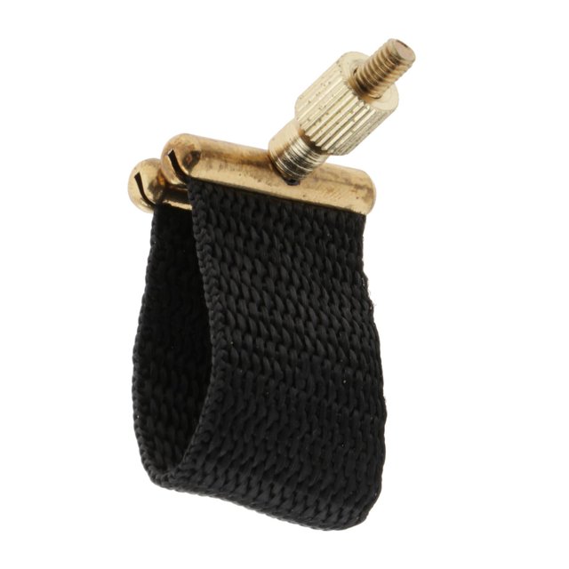 Pro Sax Clip de Ligadura Sujeción Compacta para Saxo Alto con Tornillos - de ligaduras clip Gloria clip de ligadura para boquilla de saxo