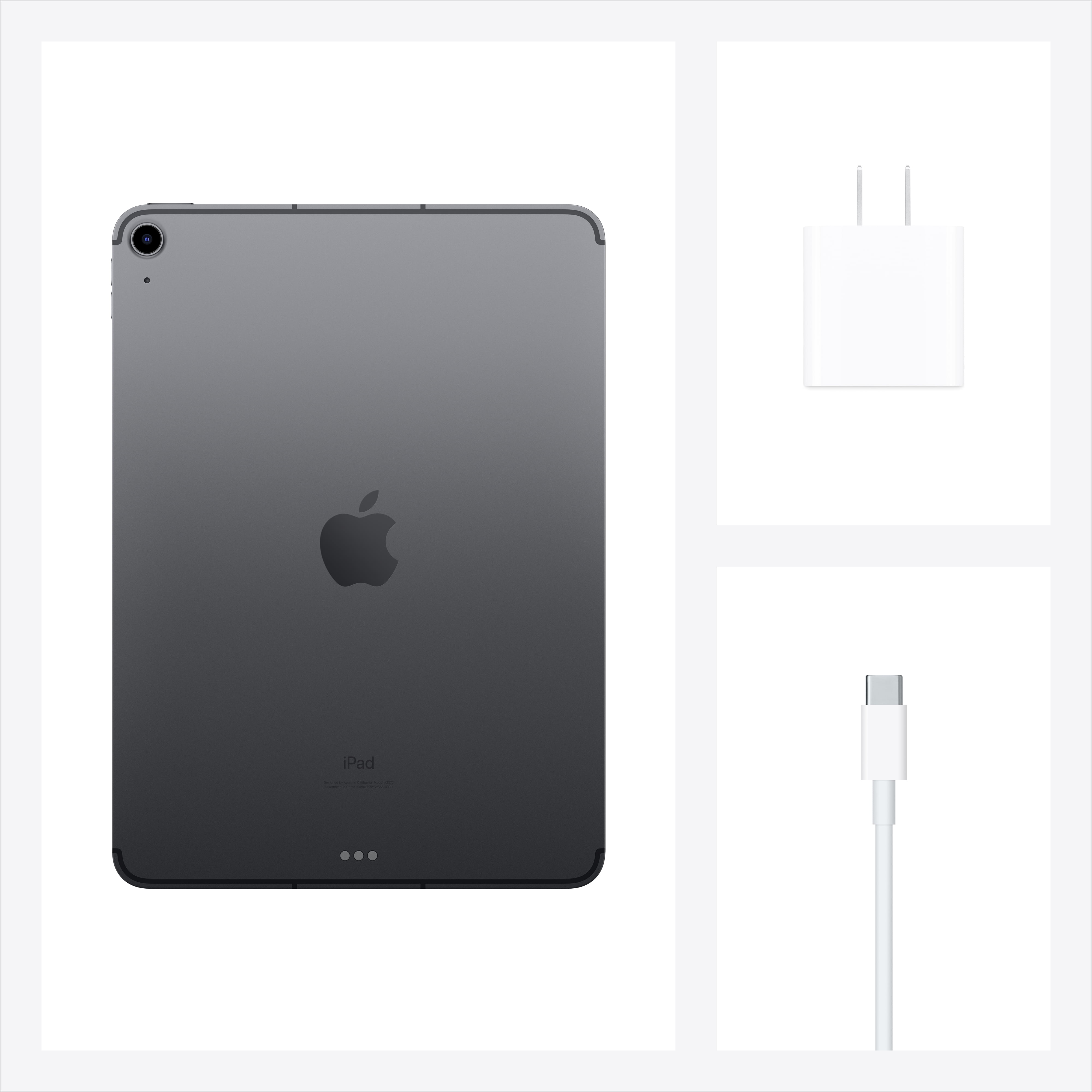 2020 Apple 10.9-inch iPad Air Wi-Fi + Cellular 64GB - Space Gray (4th  Generation)