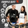 thumbnail image 5 of Engagement Gifts for Couples Wedding Shower Ideas Mr and Mrs Aprons for Anniversary, Bridal Shower, Wedding, Christmas gifts for Couples His and Her Gifts Set 2, 5 of 7