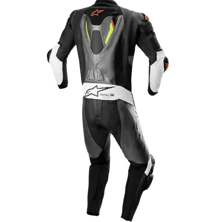 Alpinestars Missile V2 Ignition Mens 1-pc Leather Suit Gray/Black 