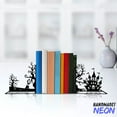 thumbnail image 4 of Handmadetneonsign Halloween Metal Bookends, Castle Spooky Tree Name Bookend, Table Bookshelf Decor 044115, 4 of 4