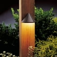 thumbnail image 3 of 15065CBR-Kichler Lighting-Six Groove - Low Voltage 1 light Deck Lamp - 2.5 inches tall by 3.75 inches wide-Centennial Brass Finish, 3 of 10