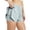 Blue, variant on Casual Legging Shorts Women Versatile Breathable Liner Plus Size Shorts for Women,Light Blue,S
