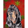 thumbnail image 1 of Carolines Treasures SC9581CHF Flocon de Neige Rouge Drapeau de Noël Toile Maison Taille, 1 of 4