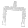 thumbnail image 1 of BELOVING Aquarium Plumbing Kit Clear Rotating Water Outlet Nozzle Return Pipe Fitting Inner Dia. 16mm, 1 of 8
