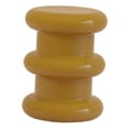 thumbnail image 2 of DOLITY Sofa Side Table Creative Nordic Cream Stool for Bedside Yellow, 2 of 9