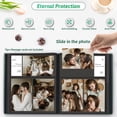 thumbnail image 3 of Álbum de Fotos Popotop 4x6, 100 Bolsillos, Cubierta de Cuero, 3 of 6