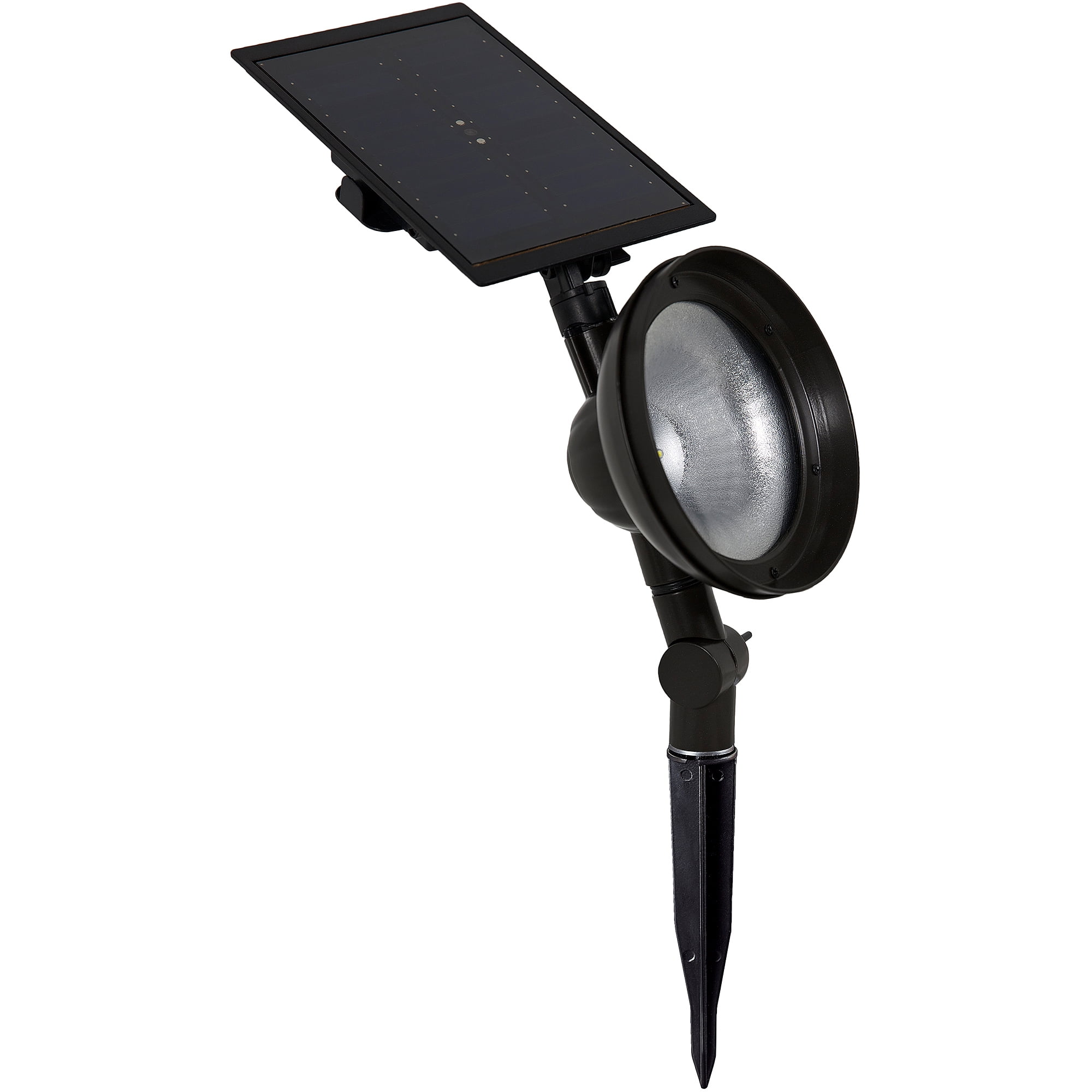 Charles Keasing Begrænset Addition Duracell 60LM Solar Spotlight, Pearl Grey - Walmart.com