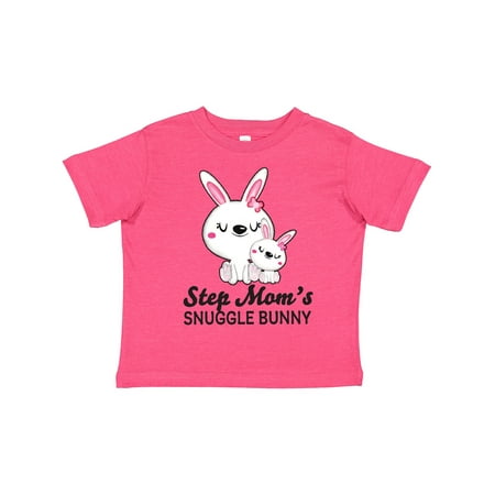 

Inktastic Step Moms Snuggle Bunny Easter Gift Toddler Toddler Girl T-Shirt