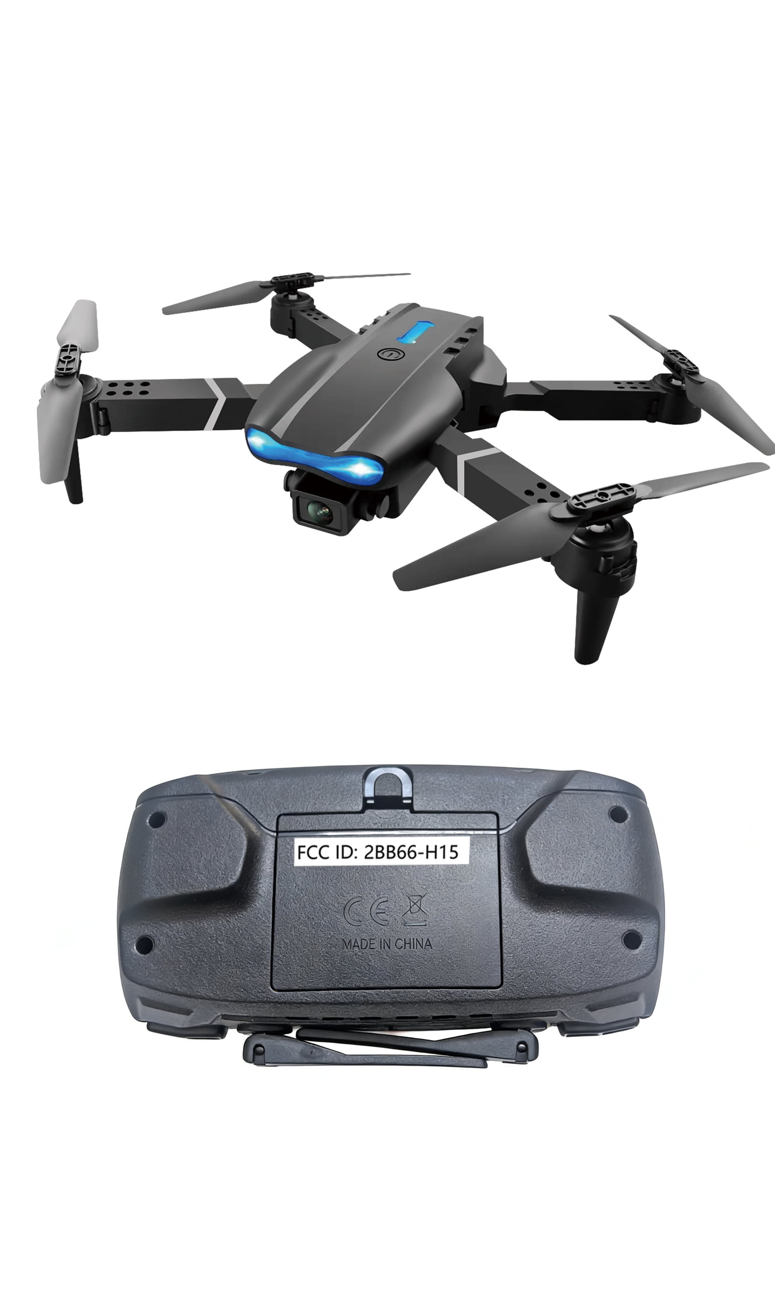 BEEPRINCESS Drone with 4K HD Dual Camera for Adults Kids, RC Quadcopter with 2 Modular 1800mAh Batteries for 30 Mins Long Flight