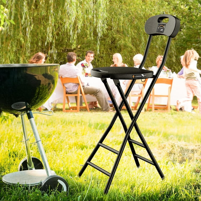 Furniture 24 Inch Folding Stool TAVR Furniture Folding Stool, 24