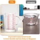 thumbnail image 3 of Vaso medidor de vidrio, 500 ml, 77 L, con mango y pico en forma de V, 3 of 9