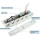thumbnail image 4 of Lámpara de pared elegante para exteriores, moderna lámpara de pared de aleación de aluminio fundido a presión, resistente al agua IP65, ahorro de energía LED inteligente para caminos y puertas, 4 of 7