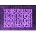 thumbnail image 1 of Ahgly Company Indoor Rectangle Oriental Purple Industrial Area Rugs, 4' x 6', 1 of 4