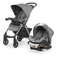 thumbnail image 1 of Chicco Mini Bravo Sport Travel System - Carbono | Gris, 1 of 5