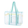 thumbnail image 5 of Clear Tote Bag Gym Bag Female PVC Beach Tote for Swimming Working Sports Game Pink, 5 of 5