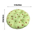 thumbnail image 3 of Isvgxsz Clearance Round Seat Cushion 16/18 inch Thicken Solid Color Reversible Chair Pad Soft Kitchen, Home, Office, Garden, Dining Chairs Stools Pillow Circle, 3 of 6