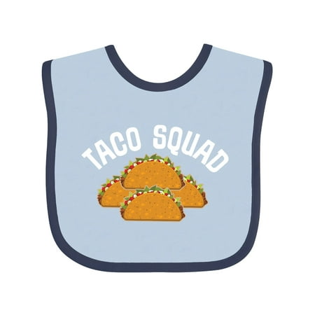 

Inktastic Taco Squad Gift Baby Boy or Baby Girl Bib