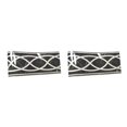 thumbnail image 2 of Inteprter Calcomanías autoadhesivas para suelo/pared de zócalo, pegatinas de esquina de PVC impermeables para alféizar de ventana, línea de cintura, Type2 NO2 Inteprter CBP093044, 2 of 5