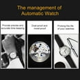 thumbnail image 2 of Garosa Watch Winder for 4 Automatic Watches + 6 Grids Watch Storage Case Quiet Motor Multiple Rotation, Automatic Watch Winder, Watch Winder 4, 2 of 7