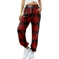 thumbnail image 2 of Valentines Day Women's Sweatpants Petite Length Pockets Pants Casual Workout Athletic Joggers Drawstring Waist Sweat Pants, 2 of 5