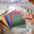 thumbnail image 5 of OULII 100Pcs Assorted Color Fabric Squares for Sewing Quilting DIY Craft Soft Material, 5 of 5