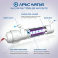 thumbnail image 3 of APEC UG-UVSET-1-4 UV Ultra Violet Sterilizer Water Filter Kit with 1/4 inch Quick Connect, 3 of 4