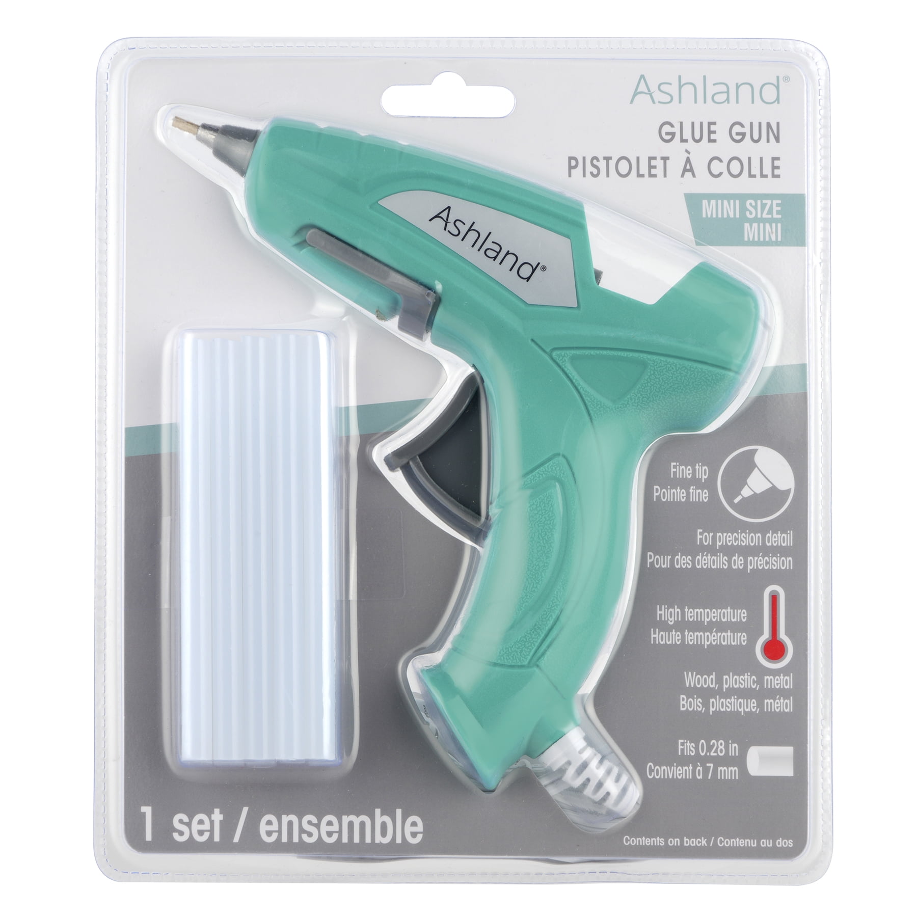 Mini Fine Tip High Temperature Glue Gun Set by Ashland