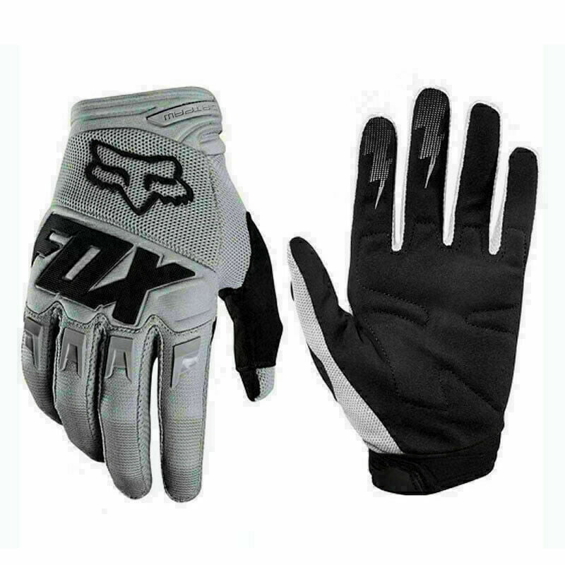 Breathable Fox Full Finger Cycling Gloves Racing MTB Offroad Motocross Dirtbike 