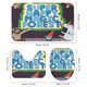 thumbnail image 3 of Bosque mágico súper feliz-theme 4-Piece Shower Curtain Set with Rugs, Waterproof Bathroom Decor Set Includes Bath Mat, U-Shaped Rug, Toilet Lid Cover and Curtain with Hooks, 3 of 6