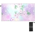 thumbnail image 2 of Japanese Blossom Sakura Beach Towel Quick Dry Absorbent Bath Towels Sandproof Lightweight Towel for Gym Yoga Sports Swimming - 31x71in Washcloth Gift, 2 of 7