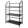 thumbnail image 1 of 3 Tier Metal Book Shelf - Black, 1 of 1