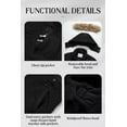 thumbnail image 4 of Chrisuno Boy's Coats Heavyweight Adventure Parka Jacket Warm Kids Winter Coat Parka With Cozy Trimmed Hood Black 6-7, 4 of 5