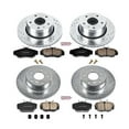 thumbnail image 3 of PowerStop Front and Rear Z23 Evolution Sport Carbon-Fiber Ceramic Brake Pad and Drilled & Slotted Rotor Kit Fits: LAND ROVER Select Models K6153, 3 of 10