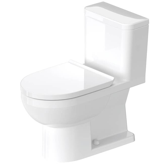 Duravit DuraStyle 215701-Dual Flush Elongated Toilet, Tank Bowl