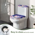 thumbnail image 4 of HELLHERO Pink-Themed Halloween Elastic Edge Toilet Cover with Universal, 4 of 8