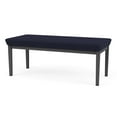 thumbnail image 2 of Amherst Steel Reception Waiting 18.5" 2 Seat Bench / Charcoal Steel / Navy Blue, 2 of 3