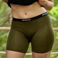 thumbnail image 5 of Woolverino - Women's Merino Wool Microweight Boxer Briefs - Olive Drab - Large, 5 of 5