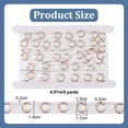 thumbnail image 2 of 5 Yards Cotton Sewing Tape with Metal Ring for Shoe Bag Accessories White 19x2mm, 2 of 6