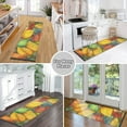 thumbnail image 6 of Yayeee Runner Rug for Bedroom 2'x6' Machine Washable Hallway Non Slip Mat, Retro Autumn Leaves, 6 of 8