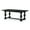 Black, variant on Maven Lane Leon Traditional Wooden Dining Table in Antiqued Black Finish